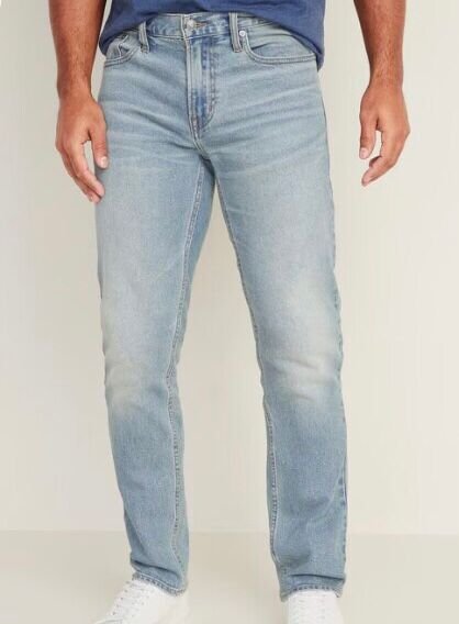 Men's Custom Straight-Fit Jeans