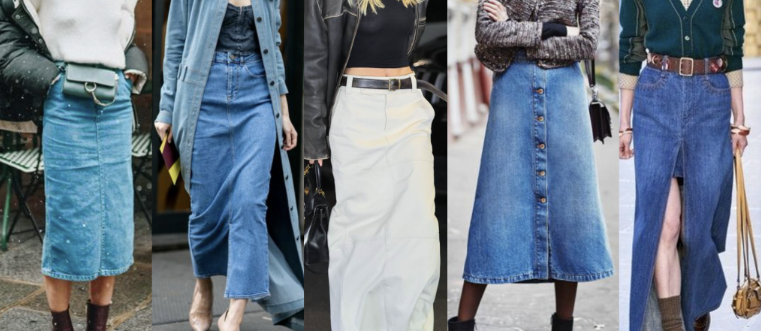 Crafting jean skirts for your clothing brand