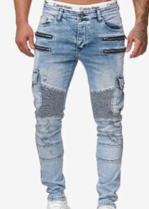 Custom Made Men's Biker Jeans Producer China