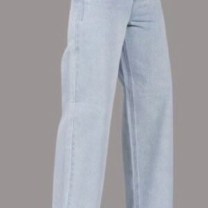 Wide Leg Mom Jeans Supplier Mom Fit Jeans Factory