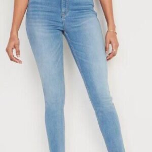 Stylish High Rise Skinny Jeans Supplier Super Skinny Fit Jean For Women