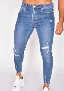 Trusted Ripped Jeans Manufacturer China Mens Skinny Pant Damaged Jeans Suppliers