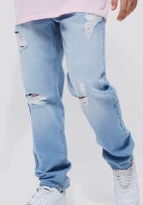 Top Ripped Jeans Manufacturer China Mens Trousers Distressed Jeans OEM