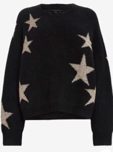 Woolen Blend Sweater in Black Sweater Manufacturer Wholesale in China