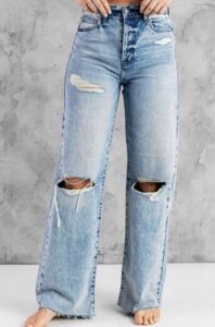 Best Ripped Jeans Manufacturer China Womens Distressed Jeans Supplier