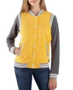 Fashion wear women varsity jacket manufacturer Long sleeve wholesale jackets 