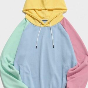 Best Color Block Mens Hoodie Manufacturer in China Hoodies Suppliers Wholesale