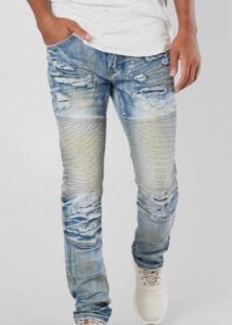 Best Mens Moto Ripped Jeans Manufacturer Men Damaged Jeans Supplier Near Me