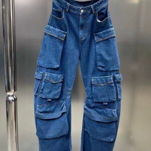 OEM Multi Pocket Jeans Manufacturer in China Multiple Pants For Men