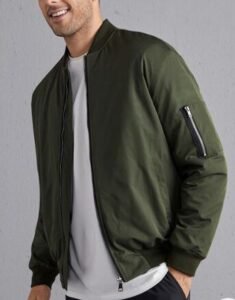 fashion men's bombers from custom jacket factory for outerwear