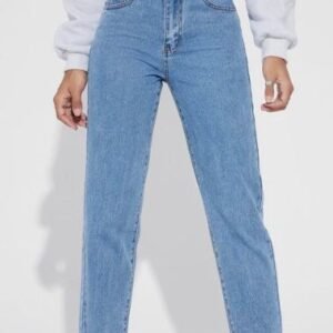 Best High Waisted Jeans Manufacturer High Waist Pants In China Blue Jeans For Women