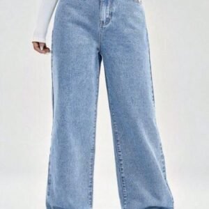 Best Custom High Waisted Jeans Supplier China Wholesale High Waist Pant For Women