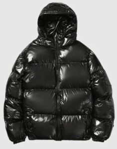 Mens Reflective Hooded Zip-Up Cozy custom down Jacket manufacturer For Outerwear