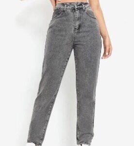 Best Grey High Waisted Jeans Factory China High Waist Pants For Wholesale