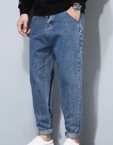 Men's OEM Tapered Jeans Factory For Wholesale