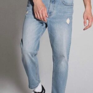 Custom Cropped Jeans Supplier In China OEM Men's Jeans