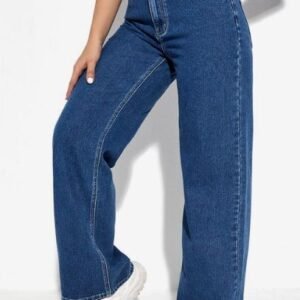 China OEM Custom High Waisted Jeans Supplier For Women's High Waist Jean Wholesale
